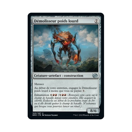 (FOIL) Artefact - Démolisseur poids lourd (U) [BRO]