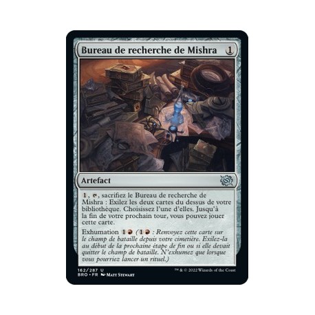 (FOIL) Artefact - Bureau de recherche de Mishra (U) [BRO]