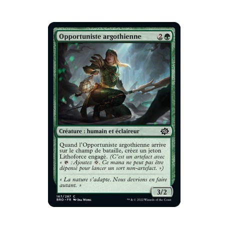 (FOIL) Vert - Opportuniste argothienne (C) [BRO]