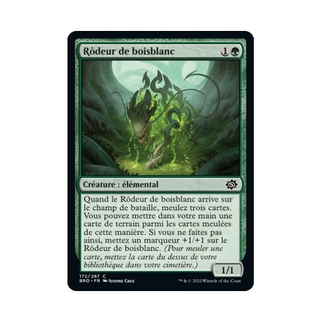 (FOIL) Vert - Rôdeur de boisblanc (C) [BRO]