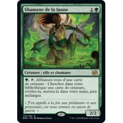 (FOIL) Vert - Shaman de la faune (R) [BRO]