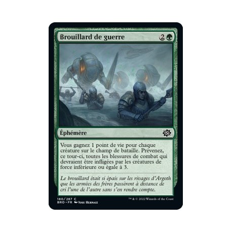 (FOIL) Vert - Brouillard de guerre (C) [BRO]