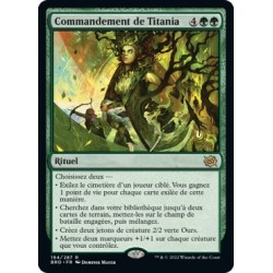 (FOIL) Vert - Commandement de Titania (R) [BRO]