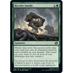 (FOIL) Vert - Récolte inutile (C) [BRO]
