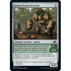 (FOIL) Artefact - Golem brancheroche (C) [BRO]
