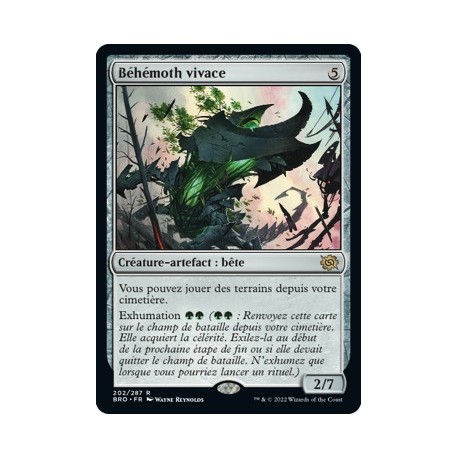 (FOIL) Artefact - Béhémoth vivace (R) [BRO]