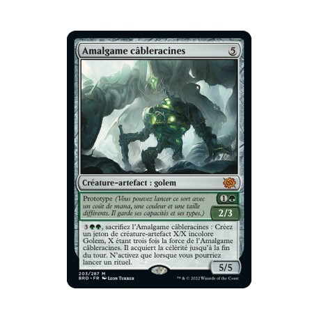 (FOIL) Artefact - Amalgame câbleracines (M) [BRO]