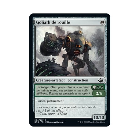 (FOIL) Artefact - Goliath de rouille (C) [BRO]