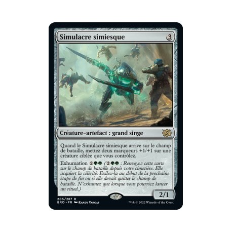 (FOIL) Artefact - Simulacre simiesque (R) [BRO]
