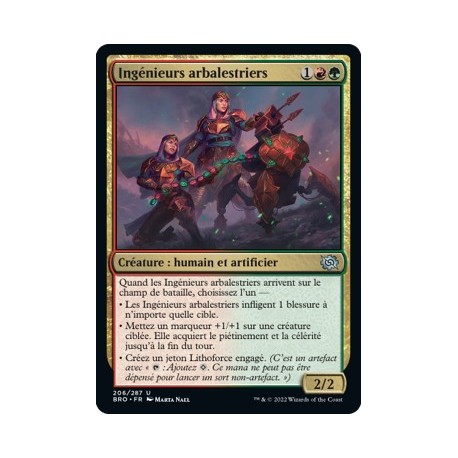 (FOIL) Multicolore - Ingénieurs arbalestriers (U) [BRO]