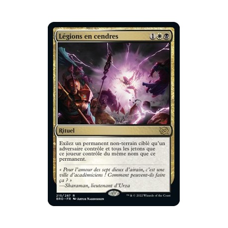 (FOIL) Multicolore - Légions en cendres (R) [BRO]