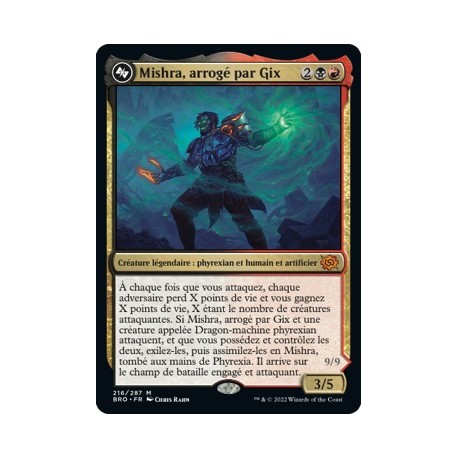 (FOIL) Multicolore - Mishra, arrogé par Gix (M) [BRO]