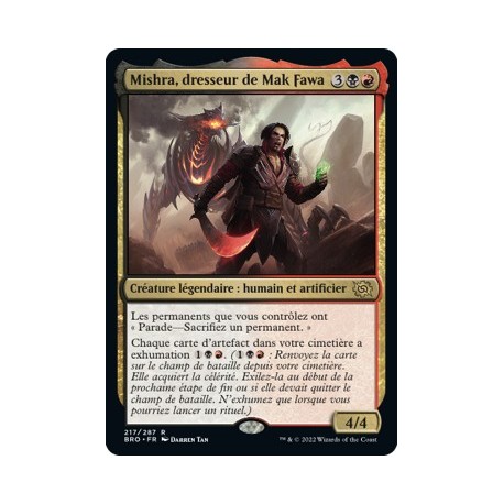 (FOIL) Multicolore - Mishra, dresseur de Mak Fawa (R) [BRO]