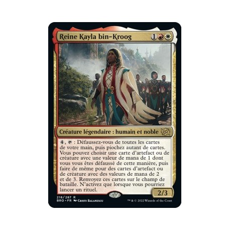 (FOIL) Multicolore - Reine Kayla bin-Kroog (R) [BRO]