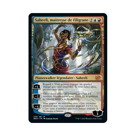(FOIL) Multicolore - Saheeli, maîtresse de filigrane (M) [BRO]