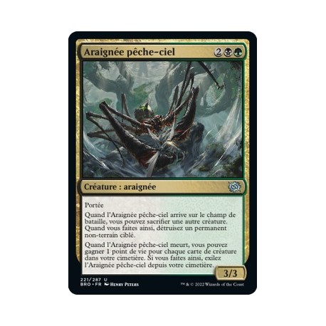 (FOIL) Multicolore - Araignée pêche-ciel (U) [BRO]
