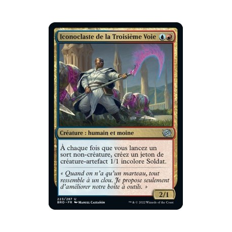 (FOIL) Multicolore - Iconoclaste de la Troisième Voie (U) [BRO]