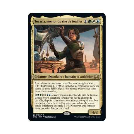 (FOIL) Multicolore - Tocasia, mentor du site de fouilles (R) [BRO]