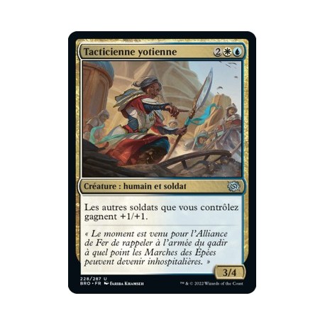 (FOIL) Multicolore - Tacticienne yotienne (U) [BRO]