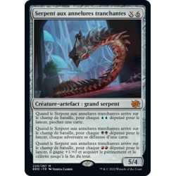 (FOIL) Artefact - Serpent aux annelures tranchantes (M) [BRO]