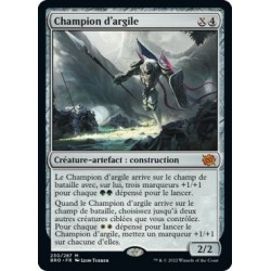 (FOIL) Artefact - Champion d'argile (M) [BRO]