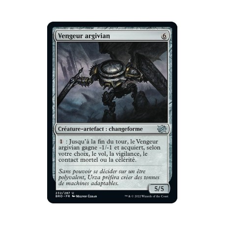 (FOIL) Artefact - Vengeur argivian (U) [BRO]