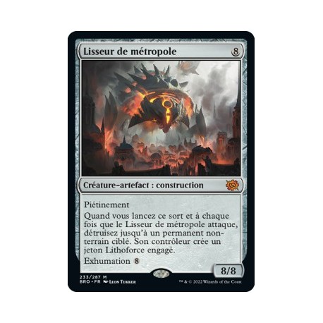 (FOIL) Artefact - lisseur de métropole (M) [BRO]