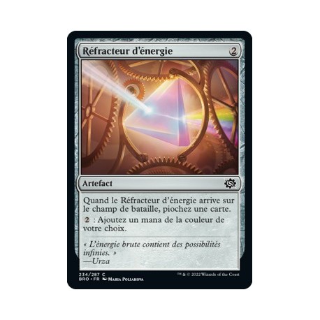 (FOIL) Artefact - Réfracteur d'énergie (C) [BRO]