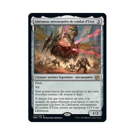 (FOIL) Artefact - Libérateur, mécanoptère de combat d'Urza (R) [BRO]