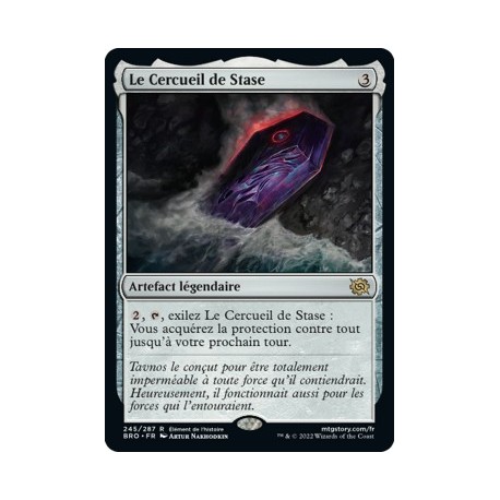 (FOIL) Artefact - Le cercueil de Stase (R) [BRO]
