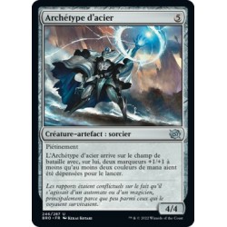 (FOIL) Artefact - Archétype d'acier (U) [BRO]