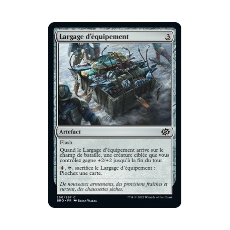 (FOIL) Artefact - Largage d'équipement (C) [BRO]