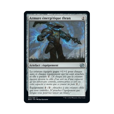 (FOIL) Artefact - Armure énergétique thran (U) [BRO]