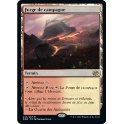 (FOIL) Terrain - Forge de campagne (R) [BRO]