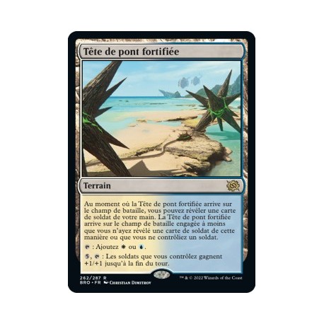 (FOIL) Terrain - Tête de pont fortifiée (R) [BRO]