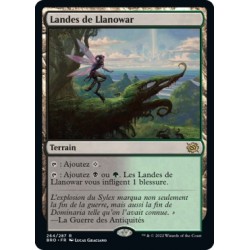 (FOIL) Terrain - Landes de Llanowar (R) [BRO]