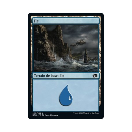 (FOIL) Terrain - Île (V3) (L) [BRO]