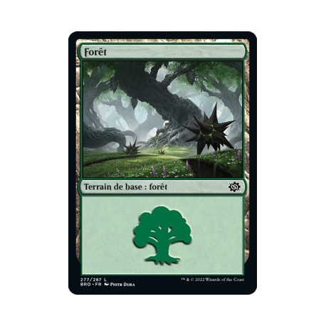 (FOIL) Terrain - Forêt (V4) (L) [BRO]