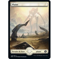 (FOIL) Terrain - Plaine (V1) (L) [BRO]