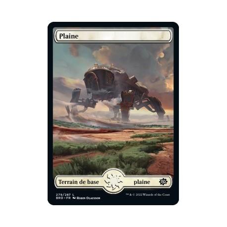 (FOIL) Terrain - Plaine (V2) (L) [BRO]