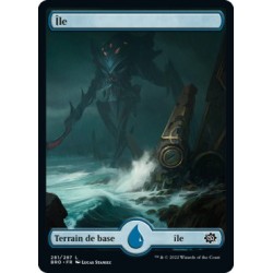 (FOIL) Terrain - Île (V2) (L) [BRO]
