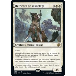(FOIL) Blanc - Retriever de sauvetage (R) [BRO]