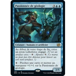(FOIL) Bleu - Passionnée de géologie (R) [BRO]