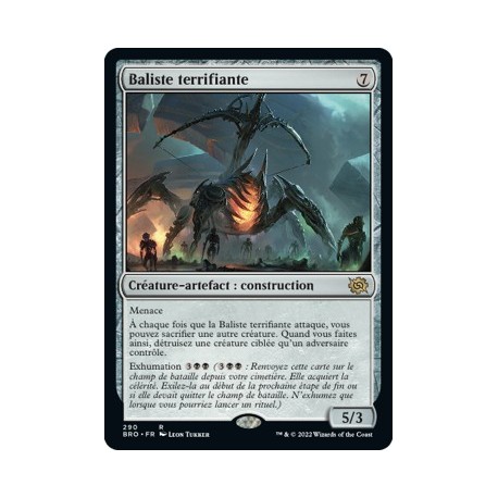 (FOIL) Artefact - Baliste terrifiante (R) [BRO]