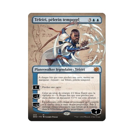 (FOIL) Bleu - (ALT) Téfeiri, pèlerin temporel (M) [BRO]