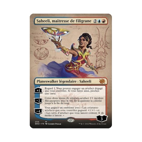 (FOIL) Multicolore - (ALT) Saheeli, maîtresse de filigrane (M) [BRO]