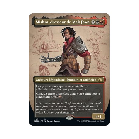 (FOIL) Multicolore - (ALT) Mishra, dresseur de Mak Fawa (R) [BRO]