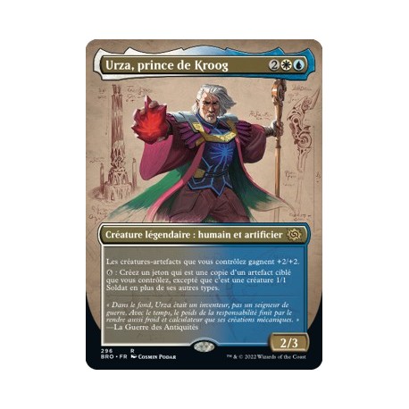 (FOIL) Multicolore - (ALT) Urza, prince de Kroog (R) [BRO]