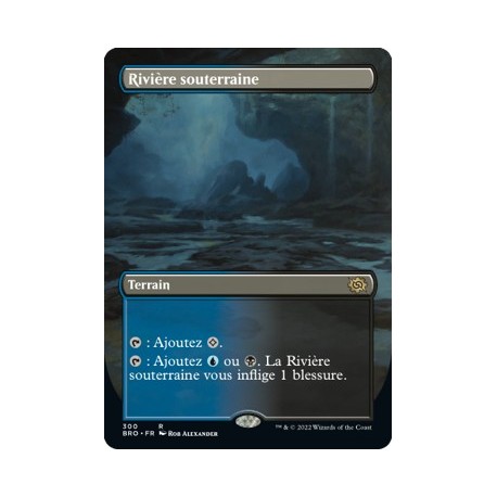 (FOIL) (ALT) Terrain - Rivière souterraine (R) [BRO]