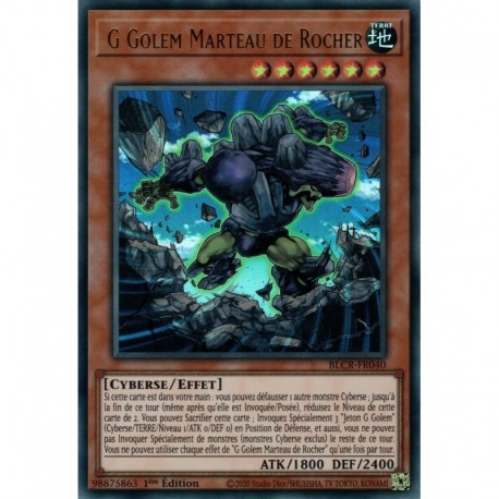 G Golem Marteau de Rocher (UR) [BLCR]